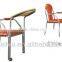 BH-G8166 High quality steel padded church chair with book rack church chair