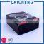 Electronics packaging folding black corrugated box for earphone