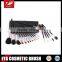 Popular black 18 piece makeup brush set for girl beauty