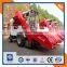 farm land used mini corn combine harvester