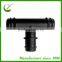 pipe tee,pe pp compression fittings plastic reducing tee irrigation fittings pipes and fittings