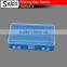 SWH0313A Small Transparent colorful double open plastic fishing tackle box