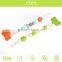 BPA Free cute baby silicone pacifier clips