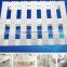 Strong, lightweight, repairable and recyclable pallet aluminum, Single face two-way entry