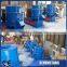 Large capacity plastic film agglomerator for plastic recycling