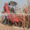 3 lines corn harvester