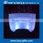 commercial used led furniture plastic light up led bar counter