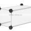 PP Shelf storage with doors shoe rack organizer shelving system plastic white