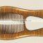 Anti-static Sandalwood Comb With Handle for Curly Hair