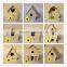Unfinished wooden bird nest and happy giant adult and kid toys for sale