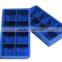 High Quality Food Grade 8 Cavity Jumbo 2" Silicone Large Ice Cube Tray