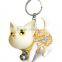 keychain factory in china,cute cat keychains,vinyl cat figurine keychain