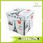 White Foldable Eiffel Tower Design Storage Cube/Ottoman/Foot Stool