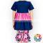 2017 Persnickety Girls Outfits Wholesale Children's Boutique Clothing Floral Kids Clothes