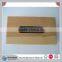 Wooden Embossed Flowers Rectangular Tissue Box Cover Holder