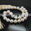 high quality 11-12mm AA white round south sea pearl strands