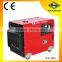5KW silent diesel generator price, 186F engine diesel generator with wheel,diesel generator with america socket