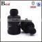 4ml glass serum bottle painting black lucifugal glass cosmetic serum dropper bottle
