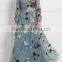 2016 Fashion Appliqued silk-organza gown for party HSD3016
