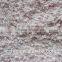 luxury acrylic slub yarn carpet solid color bar fleece carpet