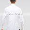 Guangzhou High Quality Custom Long Sleeve Spread Collar Mens 55% Cotton 45% Polyester Casual White Solid Office Shirts