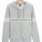 2016 casual 100% polyester fleece full zip mens womens hoodies