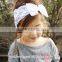 2016 wholesale baby girl bow-knot headband with lace