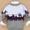 baby boys nordic snowflake reindeer cardigan sweater