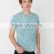 acid wash short sleeve man t-shirt