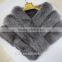 high-grade winer women fur coat real Sliver FOX fur wrap