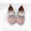 Wholesale leather shoes suede leather oxford baby shoes
