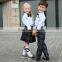 Hot sell factory price fashion school uniform,new style Kindergarten school uniform plaid skirts