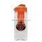 USA Made 20 oz Tritan Infuser Bottle With Flip Top Lid - BPA/BPS-free and comes with your logo