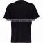 Small Quantity Order Accept Black Pure Cotton Crew Neck Plain T-Shirt Men