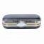 Iron Based Alloy Kiss Clasp Purse Frame Rectangle Clear Rhinestone Gold Plated Oval Faceted 16.3cm(6 3/8") x 10.8cm(4 2/8"), 1 P