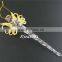 Hair Accessories Golden Angel Christmas Ornament Glass Lampwork Icicle Hairpins