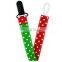 Cotton bandana pacifier clip