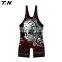 Sublimation youth wrestling singlet, wrestling gear, wrestling uniform