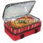 Red Foldable Polyester Universal Food Thermal Carrier