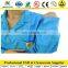 Poly/cotton antistatic smock,5mm grid Cleanroom ESD smock