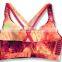 Wholesale Women Gym Wear Custom Seamless Sexy Women Sports Bra With X Back For Yoga#122115-A