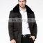 T-MJ510 Mens Warm Winter Big Size Faux Fur Jacket