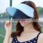 Custom plastic sun visor cap for women