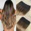 No Mixture Natural Body Wave Human Hair Wigs 10inch