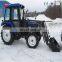 55hp farm agricultural tractor with multi function front end loader