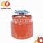 14.4L Low pressure compressed lpg gas container/gas tank fixed burner