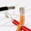 glass braiding silicone rubber wire electric heating cable