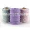 Factory directly Wholesale 3mm 4mm 5mm 6mm 100% single twisted cotton rope for macrame rope