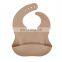 Food Grade Silicone Waterproof Baby Bibs Easily Clean