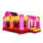 Pink Princess Bouncing Castles Inflatable Jumpers Commercial Bouncer Castle For Children